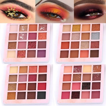 

16 Color Charming Eyeshadow Long-lasting Waterproof Palette Make Up Palette Matte Shimmer Pigmented Eye Shadow Powder