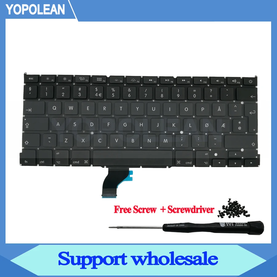 New Norway Norwegian Keyboard For Macbook Pro Retina 13" A1502 Keyboard