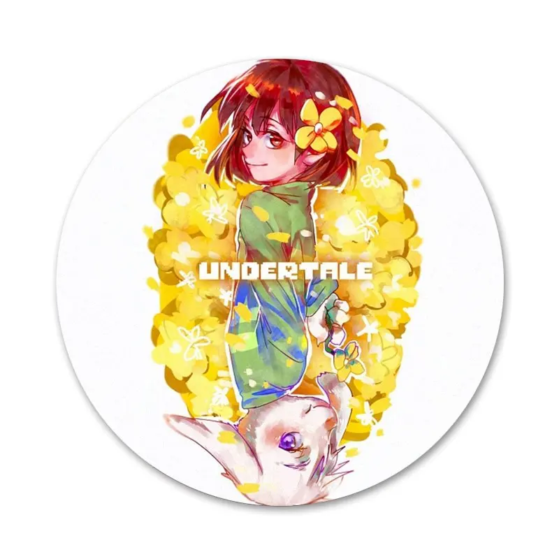 Anime Undertale Sans Icon Brooch Cosplay Badge Backpacks Button Papyrus  Clothes Female Breastpin Birthday Gift CSZX