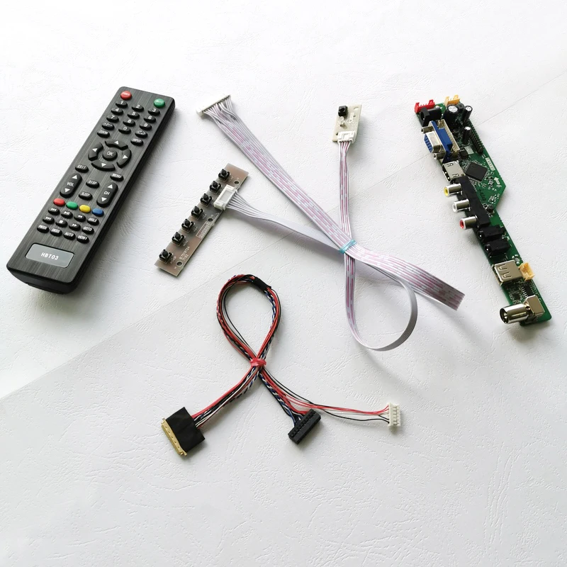 Подходит для BT140GW01/BT140GW04 WLED VGA + аудио USB RF пульт дистанционного управления 40