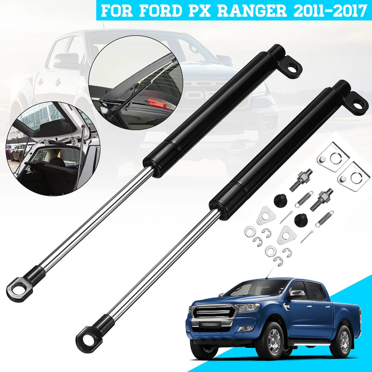 1 пара задних ворот комплект стойки для Ford PX Ranger 2011 2017 газовый пружинный капот