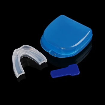 

Mouth Guard Stop Teeth Grinding Anti Snoring Bruxism With Case Box Sleep Aid Eliminates Snoring Health Care