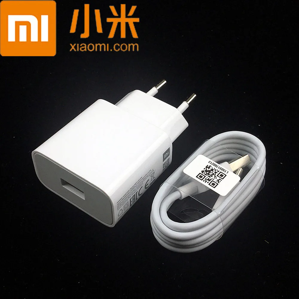 Оригинальное зарядное устройство Xiaomi 5V2A европейская настенная зарядка адаптер