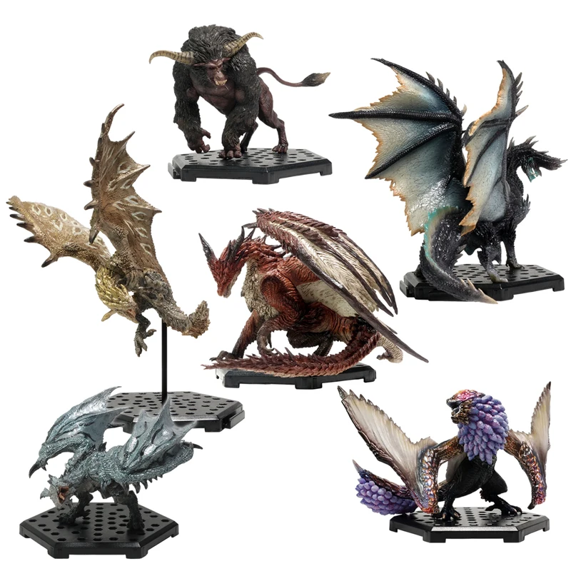 NEW CASHAPON Monster Hunter World Vol:18 Limited PVC Models Dragon Action Figure Japanese Genuine Kids Toy Gifts | Игрушки и хобби