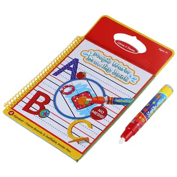 

Coolplay Magic Pen Painting Board No Ink Book Doodle Funny Water Drawing Book Coloring Children Kids Baby Education Learning Dra