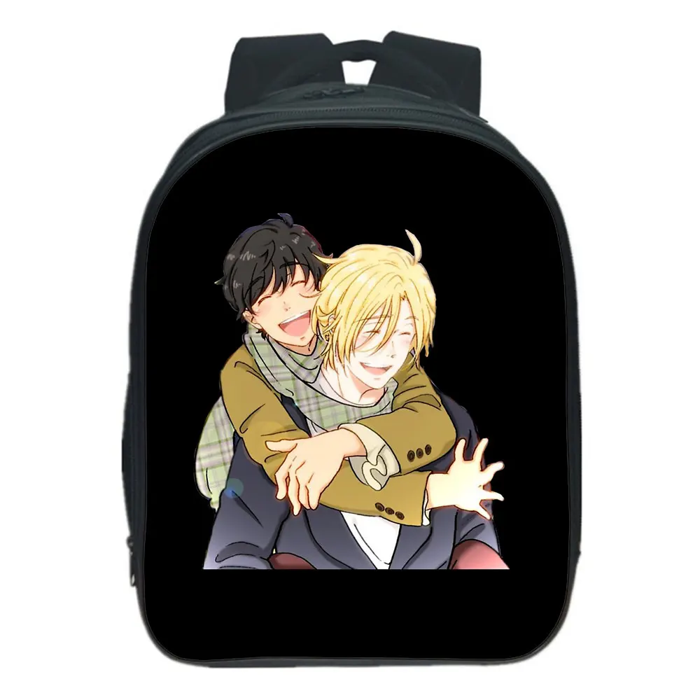 Banana Fish Japanese Anime Boys Girls Backpack Kids Teens School Bags Bookbag Cartoon Travel Casual Mochilas. Support custom