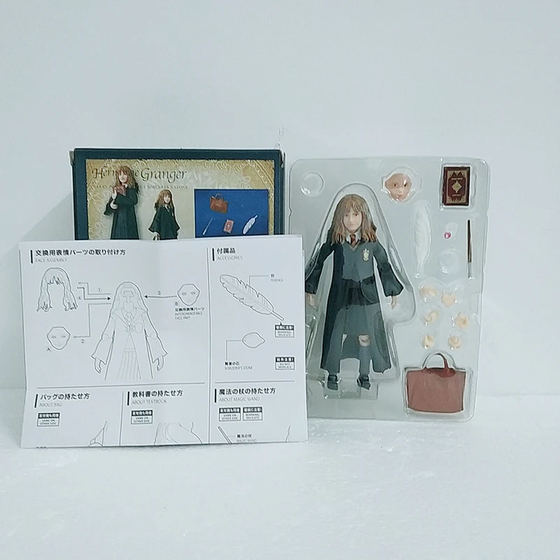 12 см SHF Potter Гермиона Грейнджер Уизли Рон фигурка модель игрушки кукла для подарка