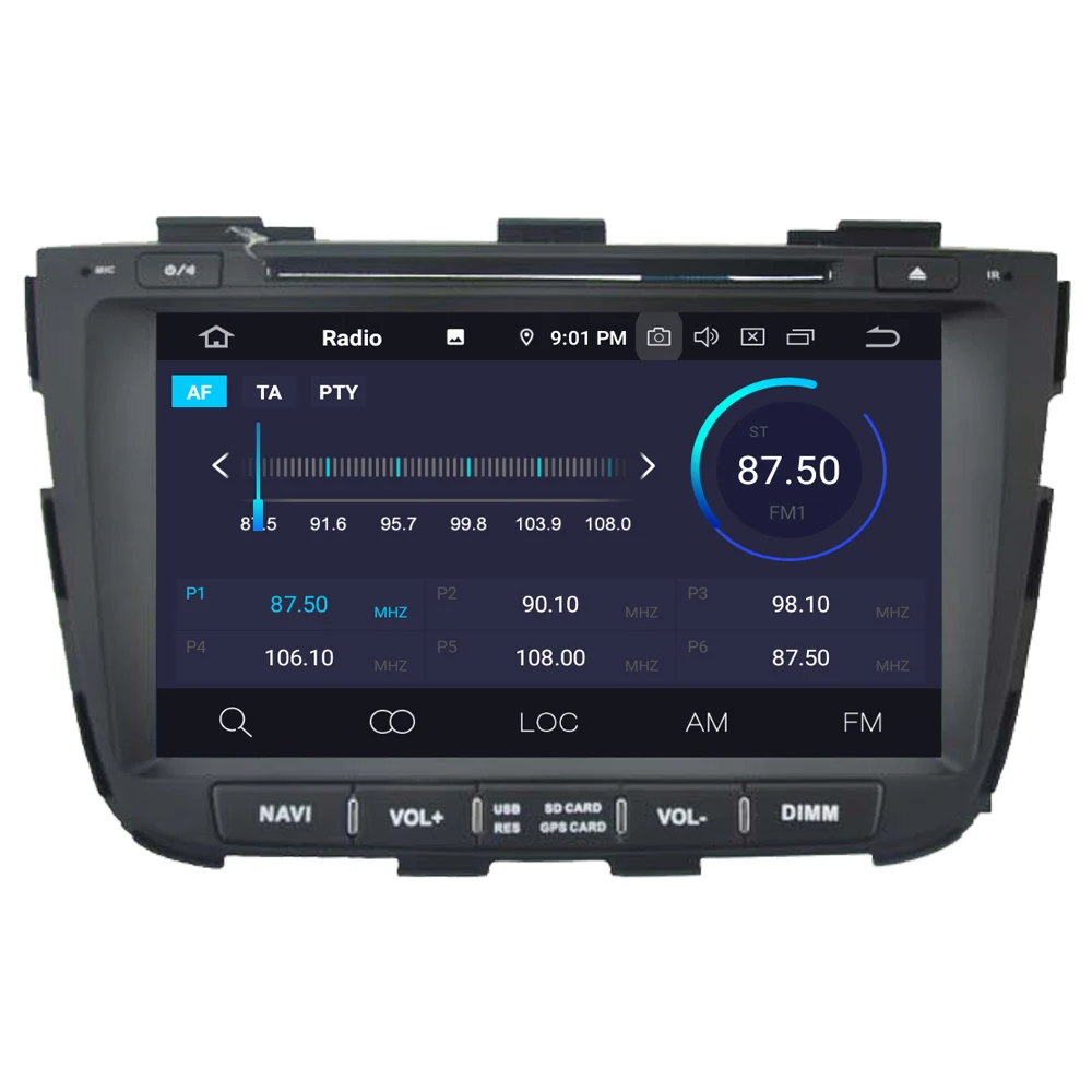 Автомобильный мультимедийный плеер RoverOne для Kia Sorento 2013 2014 Android 10 Восьмиядерный 4 Гб