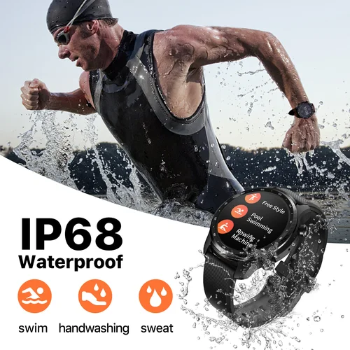 TicWatch Pro 3 Ultra GPS Wear OS Smartwatch Men Qualcomm 4100 Mobvoi 듀얼 프로세서 시스템, 시계 혈액 산소 모니터링 4