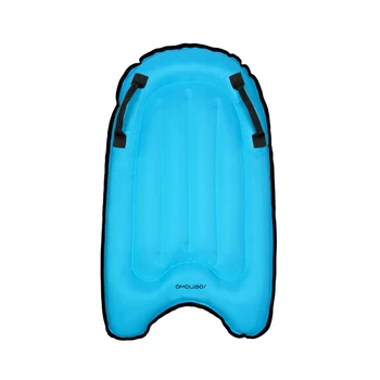 

Inflatable Floating Lounge Swimming Pool Float Practice Row Summer Party Beach Holiday Inflatable Bed for Adult Kids (Blue)