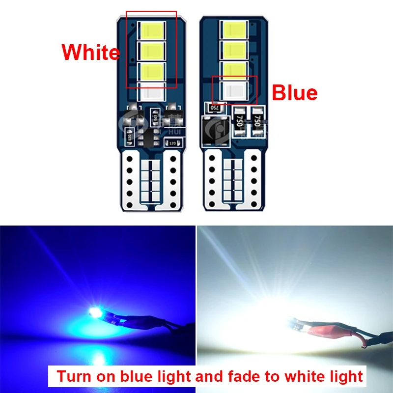 

Cool Car Discolored Dome Lamp Bulb T10 LED Light For Suzuki Swift Bmw F10 X5 E70 E30 F20 E34 G30 E92 E91 M Volvo XC90 S60 V40