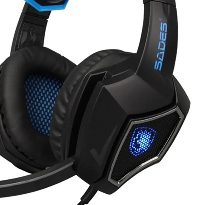 ABKT SADES Spirit Wolf USB 7 1 игровая гарнитура с объемным звуком проводные наушники
