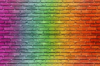 

Aurora brick wall photography background HD high-quality custom photo backdrop