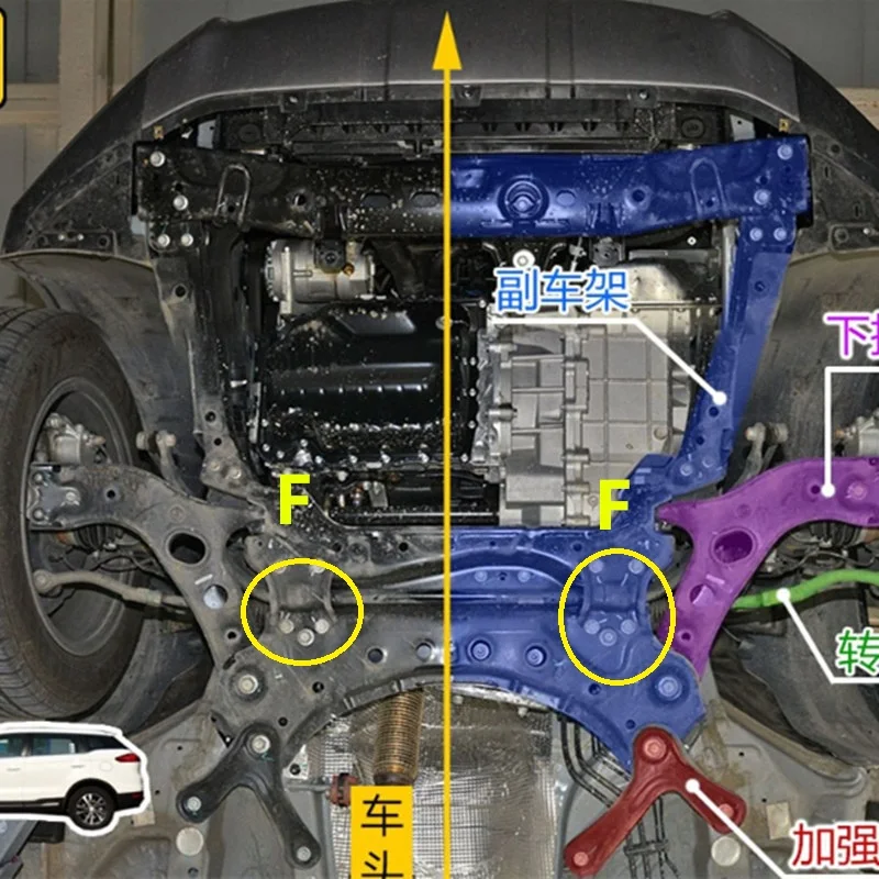 Для Geely Atlas, Boyue, NL3, SUV, Proton X70, Emgrand X7 Sports, автомобильный стабилизатор, анти-ролл бар втулка