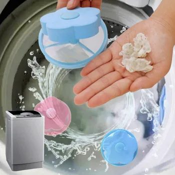 

Washer Filter Bag Mesh Filtering Hair Removal Floating Hair Catcher Pet Fur Lint Hair Catcher Remover Laundry Cleaning Mesh Bag