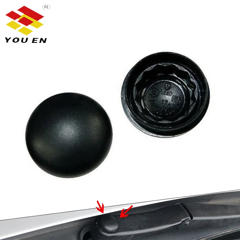 YOUEN Front Windshield Wiper Arm Nut Cap Cover For VW Passat B5 B6 B7