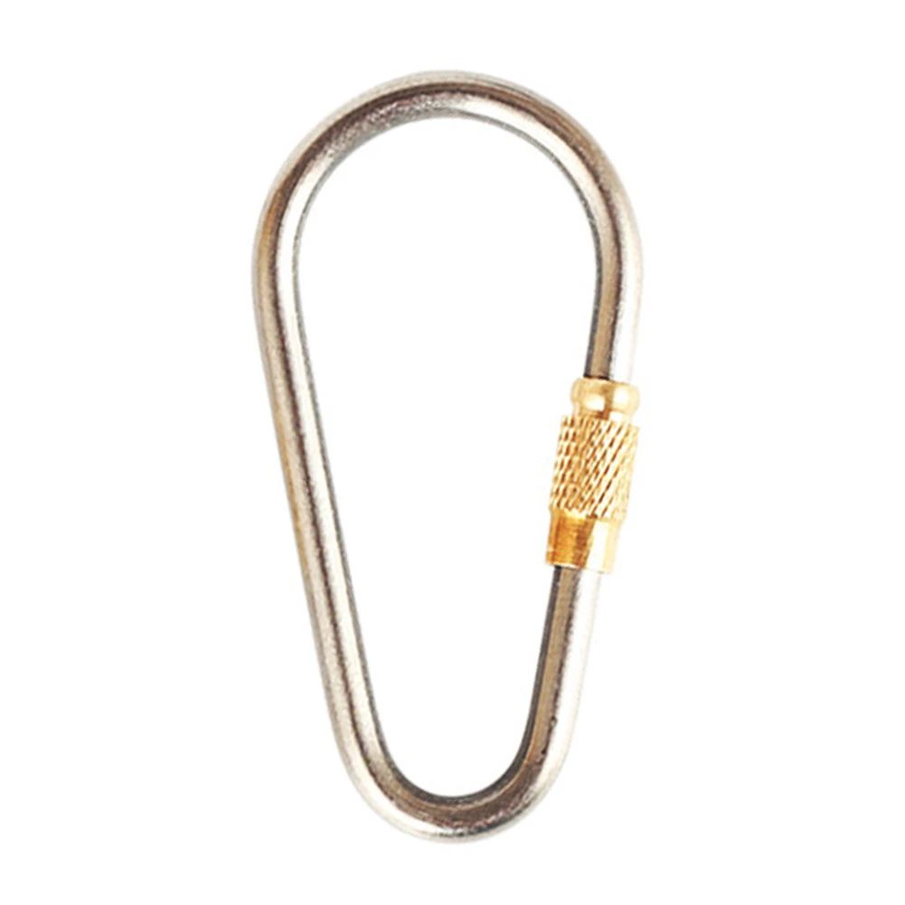 

Buckle Camping Lock Climbing Carabiner Hook Hiking Outdoor Tool Keychain Hanging Titanium Alloy Portable Link Mini