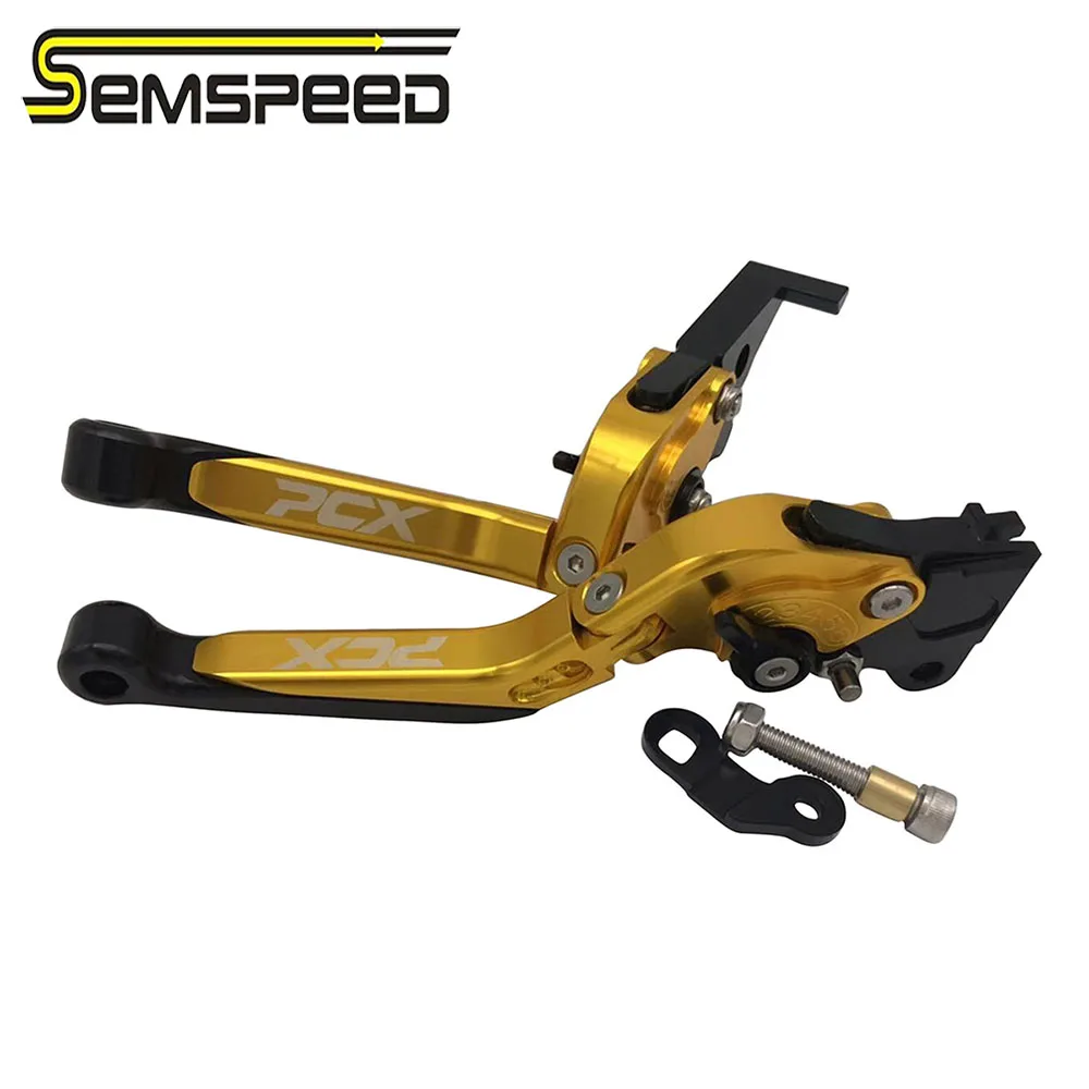 セムスピード　PCX用　ブレーキレバー Semspeed-パーキングブレーキレバー,自動ロックレバー