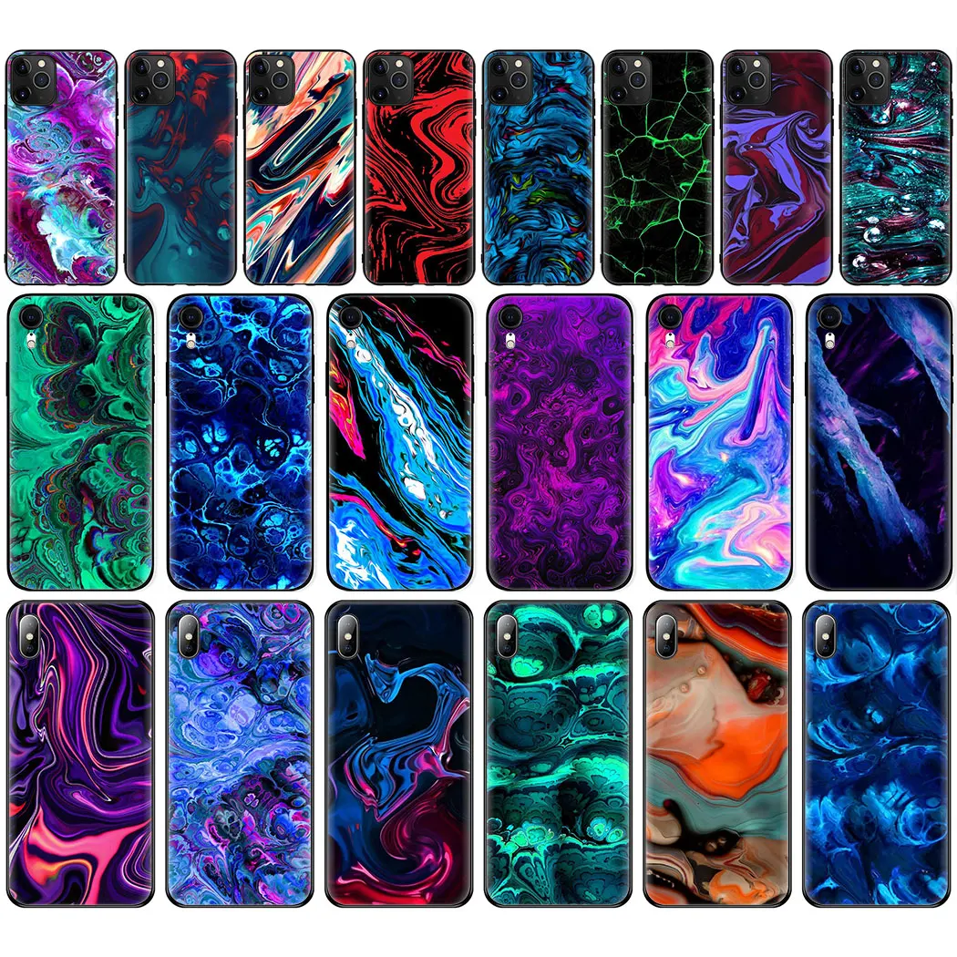 Чехол из мягкого силикона для iPhone 11Pro Max Xr Xs X 6 6S 7 8 Plus | Мобильные телефоны и