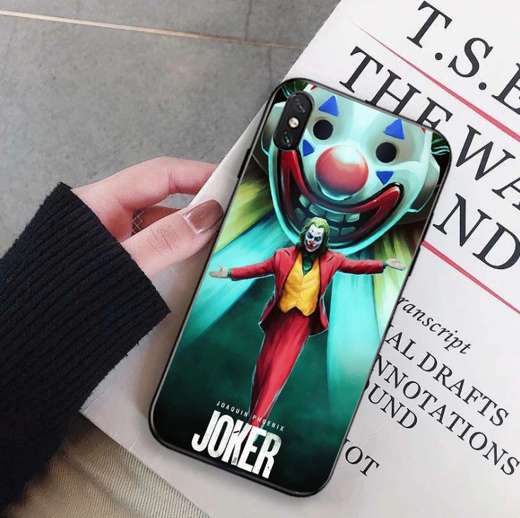 Джокер Мягкий силиконовый чехол для телефона для iPhone 11 Pro MAX 6 6splus 7 7Plus 8 8Plus X XS MAX XR - Цвет: TPU