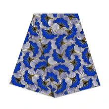 Fashion Design Wax African Woman Wax Printed In Fabric Cotton 6yards Veritable Dutch Block Wax Fabric Designs For Dresses