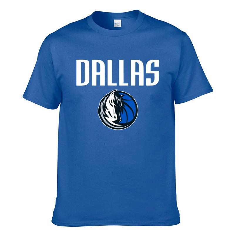 T-Shirt Royal Blue Doncic, баскетбольные хлопковые толстовки, № 77, хлопковая Футболка для влюбленных, баскетбольные спортивные мужские/wo мужские повседневные хлопковые пуловеры, толстовки, топы - Цвет: T-Shirt Royal Blue