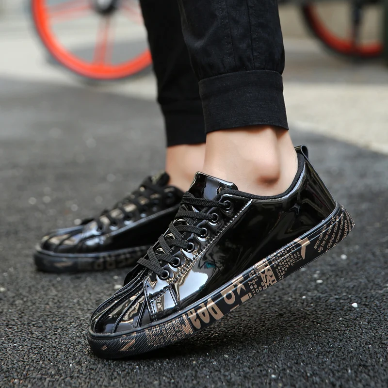 

HAROGATH Personality Couples Flat Shoes Unisex Outdoor Leisure Fashion Walking Shoes Shell-Toe Design Vulcanizede Shoes Men