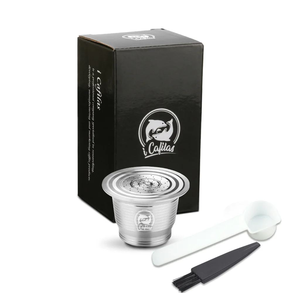 Многоразовые кофейные капсулы RANO RN1016 Nespresso из нержавеющей стали фильтры для кофе