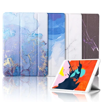 

For iPad Air 2 Case,Soft Silicone Back Shell Pu Auto Wake Sleep For iPad Air 1 A1474 A1475 A1476 Stand Cover