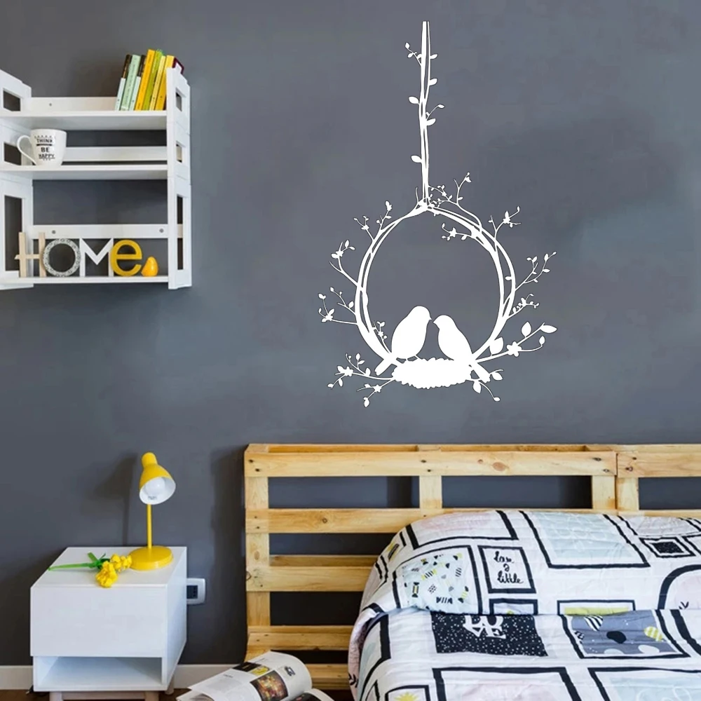 

Bird Wall Stickers Self Adhesive Wallpaper For Kids Bedroom Livingroom Home Decoration Accessories Decals Vinyl Murals HJ0654