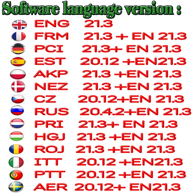 Scanner HEX V2 VAGCOM 2021 multilingue, VAG COM 21.3, pour VW, AUDI, Skoda, Seat, ATMEGA162 + 16V8 + FT232RQ, 20.12 -2