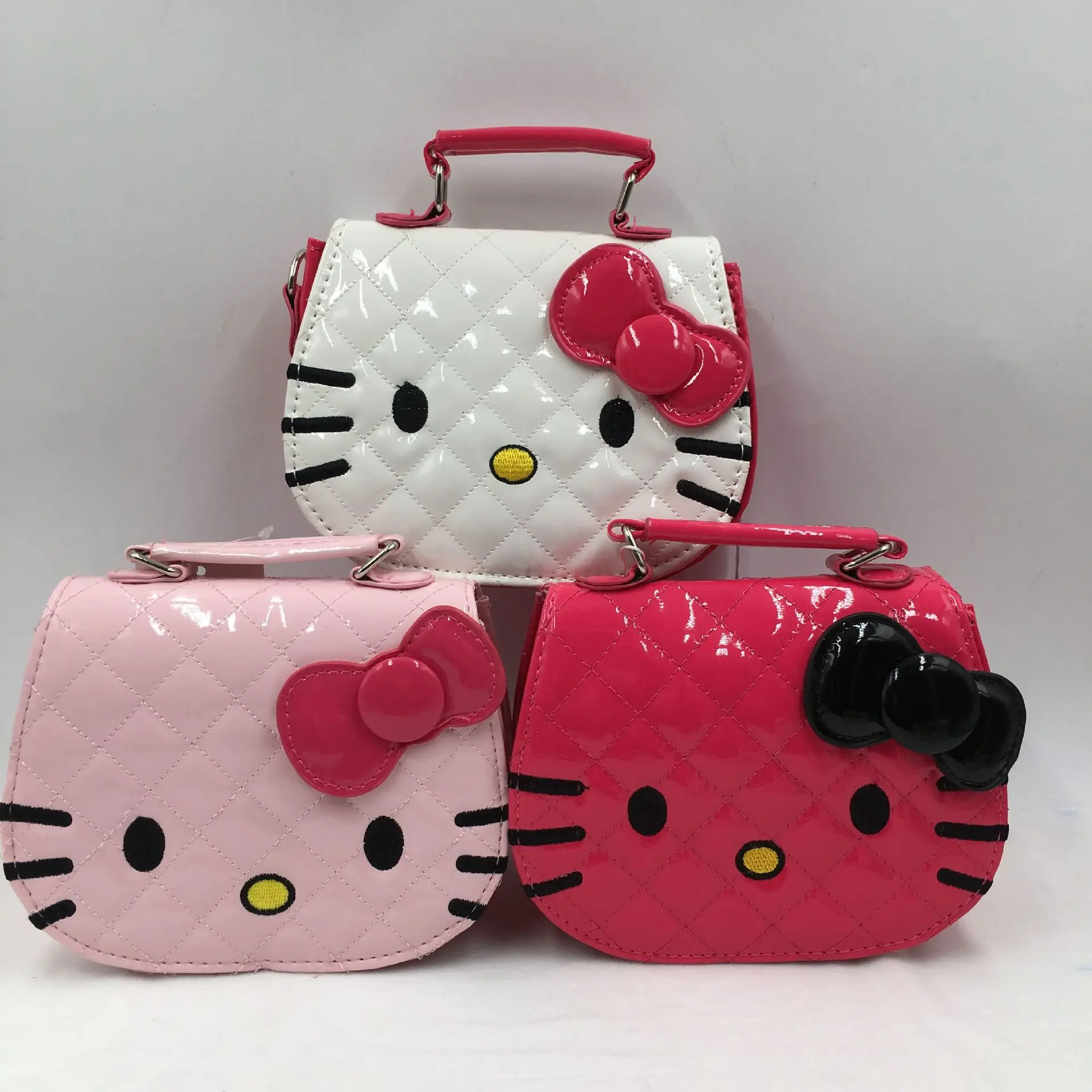 

Cartoon Children Hand Shoulder Bag Dual Girl'S Cute KT Cat Fashion Cute Princess Shoulder xiao gua bao Batch