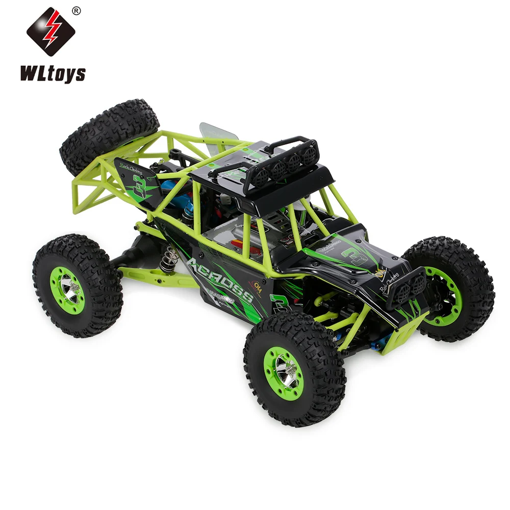 Wltoys 12428 1/12 RC Car 2 4G 4WD Электрический гоночный гусеничный RTR 50 км/ч высокоскоростной