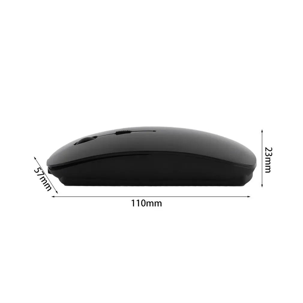 Портативная перезаряжаемая Bluetooth 3,0 игровая беспроводная мышь для ноутбука, ПК, планшетов, компьютера, регулируемая мышь 1200 dpi, VML-09