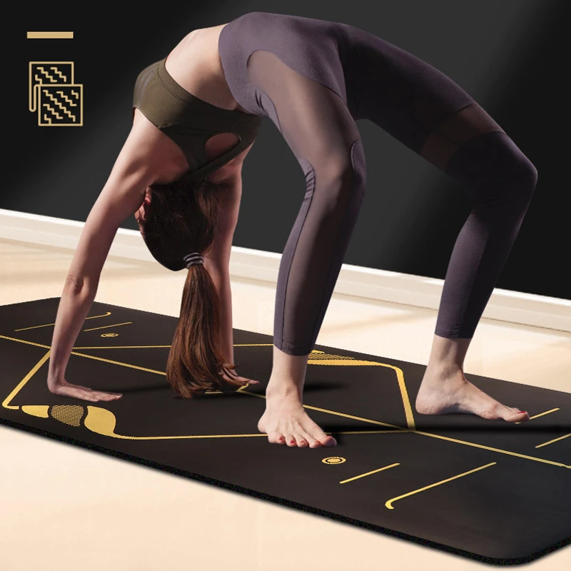 Vorm van het schip Saga Analist Natural Rubber Yoga Mat Female Men's Beginner Fitness Mat Home Professional  Non-slip Local Yoga Mat - Yoga Mats - AliExpress