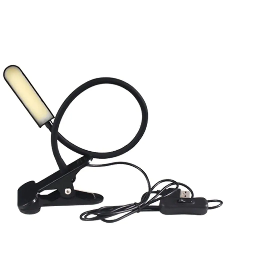 

Flexible Adjustable Neck Work Table Lamp Outdoor Camping Portable Usb Lighting Led Clip Clamp Plastic Black Drop Shipping Sale