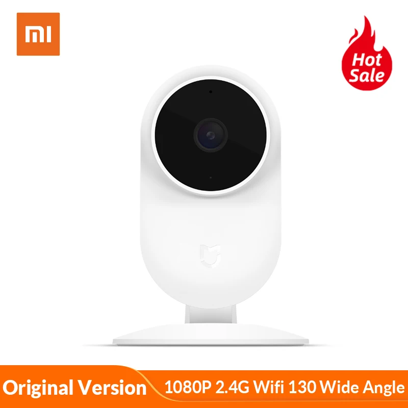 Оригинальная умная ip камера Xiaomi Mijia 1080P 2 4G Wifi 130 с широким углом обзора 10 м функцией