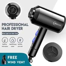 2200 Вт Профессиональный отрицательный ионный фен для волос, уход за волосами, быстрая сушка, домашний салонный фен для волос, быстрый прямой стайлер с горячим воздухом