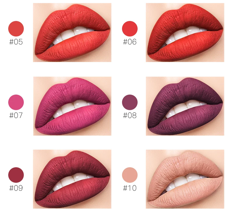 PUDAIER 21-color блеск для губ матовая глазурь для губ матовая длительная антипригарная чашка губная помада