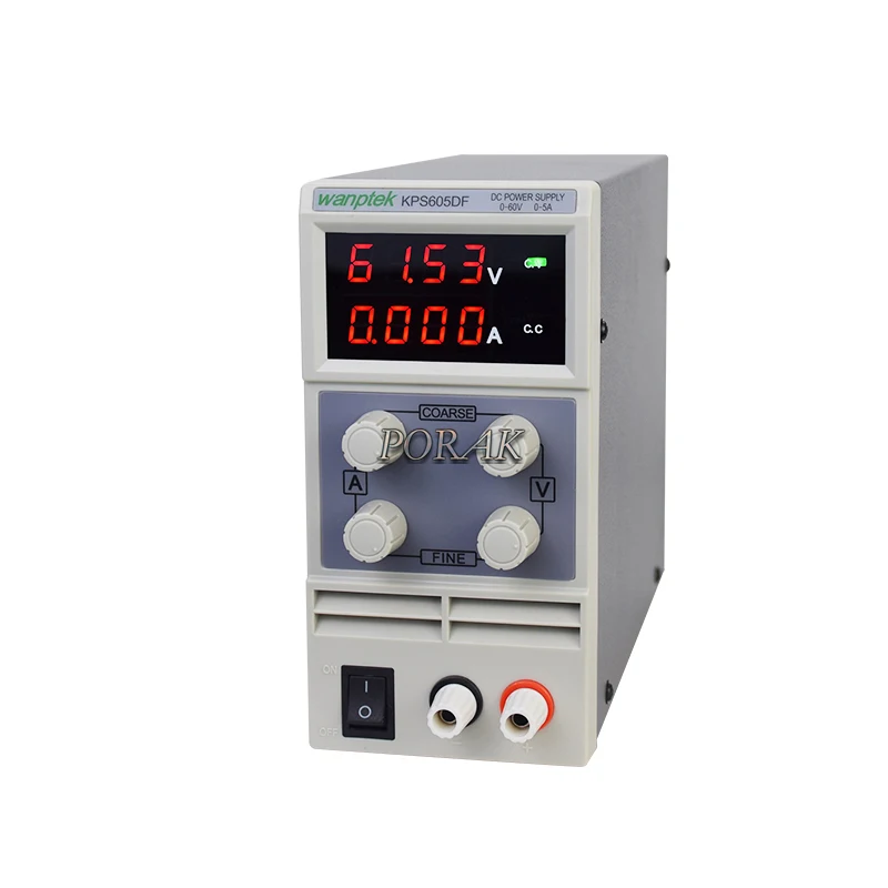 Wanptek мини импульсный источник питания постоянного тока KPS605D/DF 60 в 5A Одноканальный