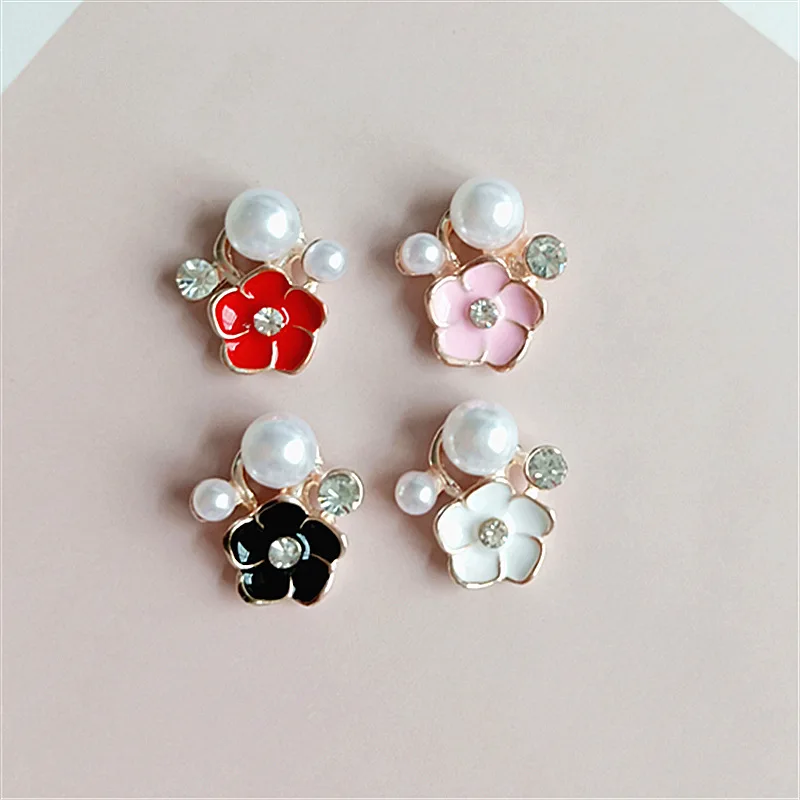 10 PCS Jewelry Accessories DIY Handmade Hair Accessories Clothes Decoration Hole Patch Decoration - 2
