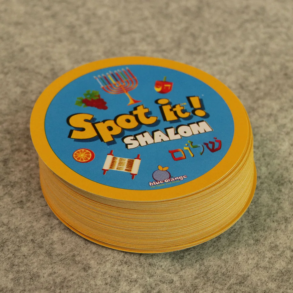 Card-Games Playing-Cards Spot Party Dobble It Shalom for School Home Fun 55 Christmas-Gifts