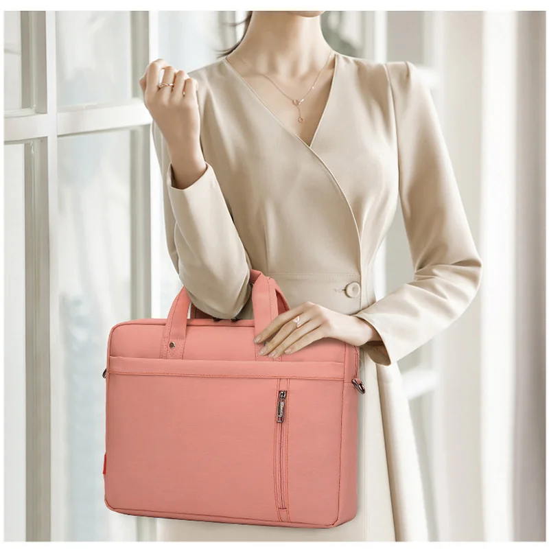 sacoche ordinateur portable 17 pouces, Sac d'ordinateur portable 15 17  pour femmes, porte-documents d'affaires de bureau de grande capacité,  sacoche pour hommes avec Logo personnalisé - AliExpress