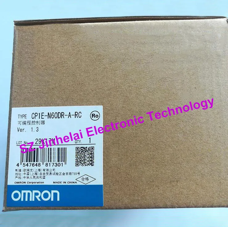

100% New and original CP1E-N60DR-A-RC OMRON PLC CONTROLLER