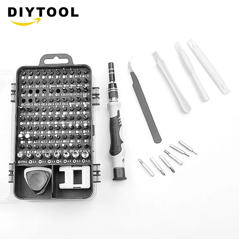 

115 IN 1 Precision Screwdriver Set Magnetic Torx Kit for PC Mobile Repair Tool