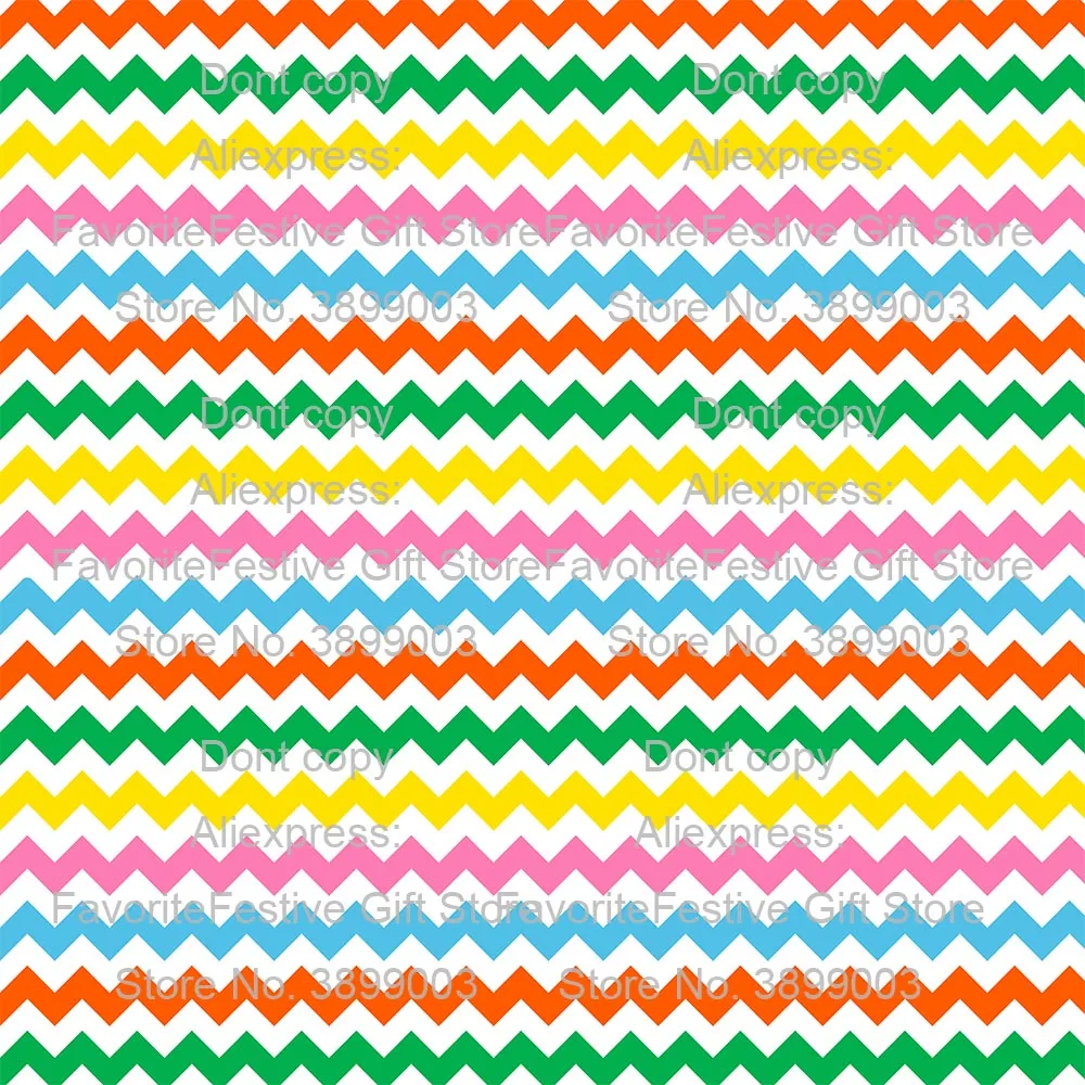 Cartoon rainbow chevron Printed Fabric polyster stretch Fabrics for Sewing Material DIY Handmade Children Clothing Tissu | Дом и сад