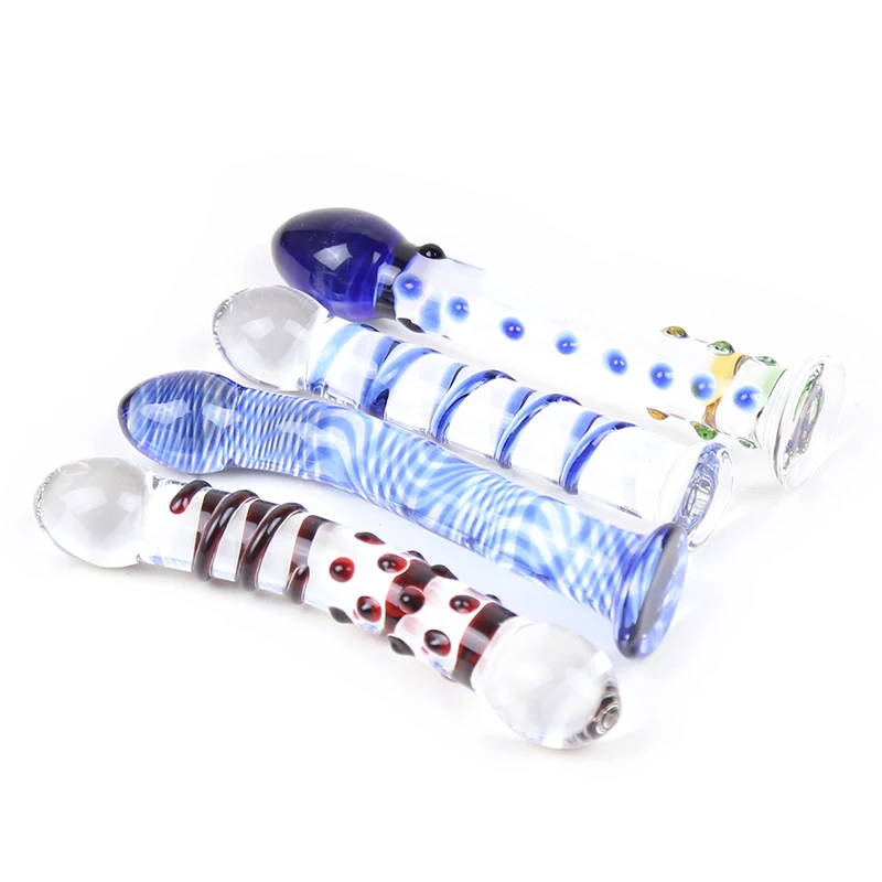 Секс стеклянный фаллоимитатор Pyrex искусственный член для мужского полового