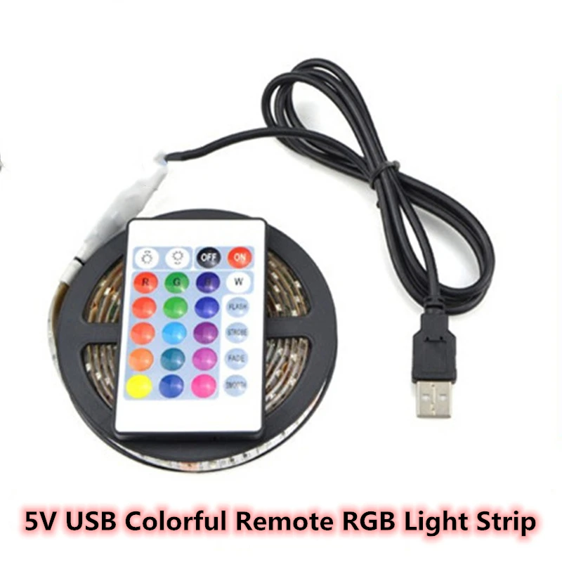 Лидер продаж Светодиодная лента 5050SMD DC5V гибкая светодиодная Водонепроницаемая