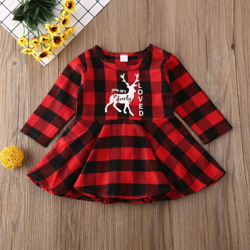 newborn red christmas dress
