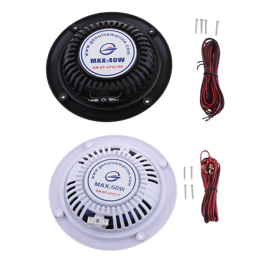 

2 Pieces Waterproof Speaker Sound Auto Modified Horn Round Flush Fitting